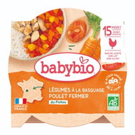 BABYBIO Vegetables with Basque chicken and rice 260 g - Baby Food