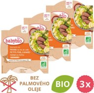 BABYBIO Parsnip with peas and farm duck 3 × 260 g - Baby Food