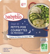 BABYBIO Pea soup with zucchini 190 g - Baby Food
