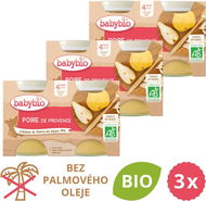 BABYBIO Hruška 3× (2× 130 g) - Príkrm