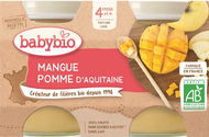 BABYBIO Jablko a mango 2× 130 g - Příkrm