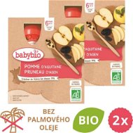 BABYBIO Apple and plum 2× (4× 90 g) - Meal Pocket