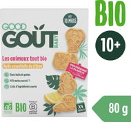 Sušienky pre deti Good Gout BIO Citrónové zvieratká 80 g - Sušenky pro děti