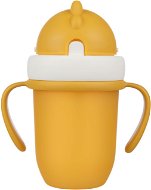 Tanulópohár Canpol babies  MATT bögre 210 ml sárga - Dětský hrnek
