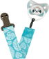 Canpol babies EXOTIC ANIMALS Blue - Dummy Clip