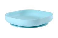 Beaba Silicone plate with suction cup Blue - Children's Plate