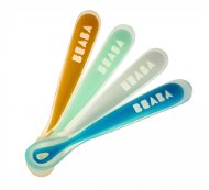 Beaba First Rainbow Silicone Spoons 4 pcs - Baby Spoon