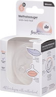 Nip First Moments pacifier for wide neck, silicone, newborn, flow S - Teat