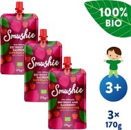 SALVEST Smushie BIO Fruit smoothie with beetroot, raspberries and hemp seeds 3× 170 g - Meal Pocket