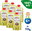 Banana with blueberry and cereal flakes 6×110 g