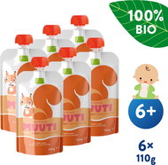 SALVEST Muuti BIO Mango with carrot and sea buckthorn 6×110 g - Meal Pocket