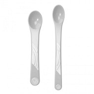 TWISTSHAKE Feeding Spoon Set 4m+ 2 pcs Pastel Grey - Baby Spoon