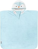 Tommee Tippee Poncho Bath Towel with Hood 2-4 Years Percy Blue - Children's Bath Towel