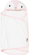 Tommee Tippee Bath Towel Swaddle Dry 0–6m Penny Pink - Children's Bath Towel