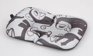 Baby Bath Pad SIMPLY GOOD Bath Pillow MONKEYs Grey - Lehátko do vaničky