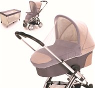 Pram Net DIAGO Mosquito net universal stroller / cot white - Síťka na kočárek