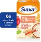 Sunar Fruit porridge with 8 cereals 6 × 220 g - Dairy-Free Porridge