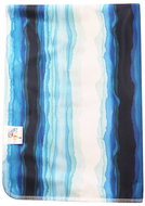 BREBERKY Changing mat (PUL) - Blue Lagoon, light blue velour - Changing Pad