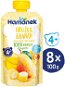 HAMÁNEK Pear and banana 8×100 g - Meal Pocket