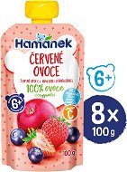 HAMÁNEK Red fruit 8×100 g - Meal Pocket