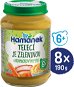 HAMÁNEK Veal with vegetables 6 × 190 g - Baby Food