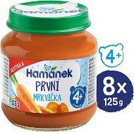 HAMÁNEK First carrot 8 × 125 g - Baby Food