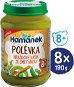 HAMÁNEK Pea cream with cream soup 8 × 190 g - Baby Food
