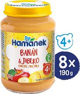 HAMÁNEK with apples and bananas 190 g - Baby Food