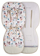 BEZTROSKA Insulated pad for WHITE GARDEN pram - Stroller liner