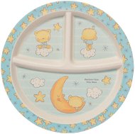 ZOPA Bamboo divided plate with suction cup Bear - Plate