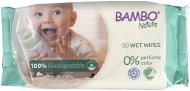 BAMBO NATURE Biodegradabilné vlhčené obrúsky 50 ks - Detské vlhčené obrúsky
