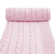 T-tomi Knitted Blanket Pink - Blanket