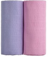 T-tomi Fabric TETRA törölközők rózsaszín + lila, 2 db - Gyerek fürdőlepedő
