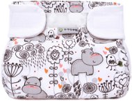T-tomi Orthopedic abduction panties - velcro, hippos - Abduction Nappies
