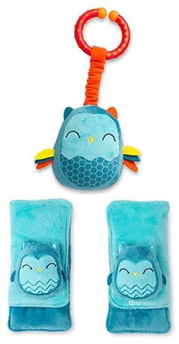 DIONO chránič pásu Soft Wraps™ & Toy - Owl - Návleky na bezpečnostní pásy - Hlavní obrázek