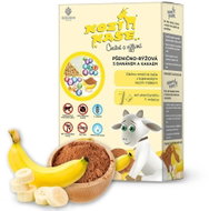 GOLDIM Wheat-rice goat porridge with banana and cocoa 225 g - Milk Porridge