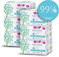 HiPP Babysanft Aqua Natural 6 × (2 × 60 pcs) - Baby Wet Wipes