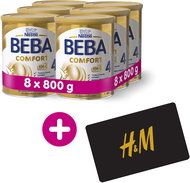 BEBA COMFORT 4 HM-O (8× 800g) +  H&M Voucher 300 CZK - Baby Formula