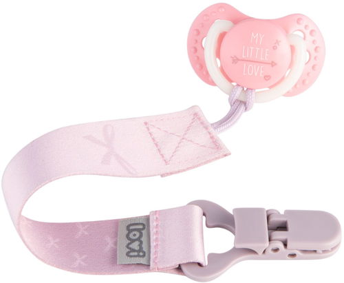 LOVI Stužka na dudlík s klipem BABY SHOWER holka - Klip na dudlík - Hlavní obrázek