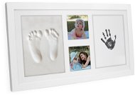 GOLD BABY Mix fingerprint frame - white - Print Set