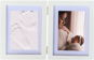 GOLD BABY Fingerprint opening frame - white - Print Set