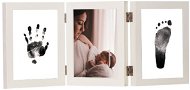 GOLD BABY Opening Tri-frame for Ink Imprint - White - Print Set