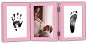 GOLD BABY Öffnungs-Tri-Frame für Tintenaufdruck - pink - Abdruck-Set