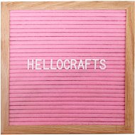 GOLD BABY Letterboard - 360 Letters - Pink - Notice-board