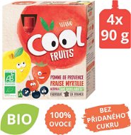 VITABIO Organic fruit capsules Cool Fruits apple, strawberries, blueberries and acerola 4×90 g - Meal Pocket