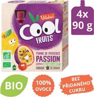 VITABIO Ovocné BIO kapsičky Cool Fruits jablko, marakuja, banán a acerola 4× 90 g - Kapsička pre deti