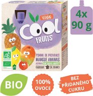 VITABIO Organic fruit capsules Cool Fruits apple, mango, pineapple and acerola 4×90 g - Meal Pocket