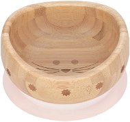 Lässig  Bowl Bamboo Wood Little Chums mouse - Gyerektányér