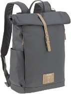 Funny Green Label Rolltop Backpack Anthracite - Backpack