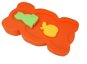 TEGA Baby Szivacs babatartó UNI KOLOR - narancsszín - Babatartó kádba